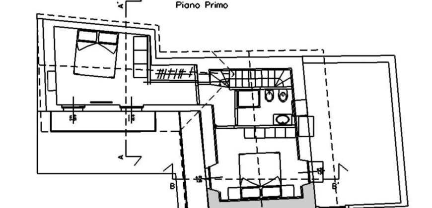 Foto Casa semindipendente da ristrutturare con progetto