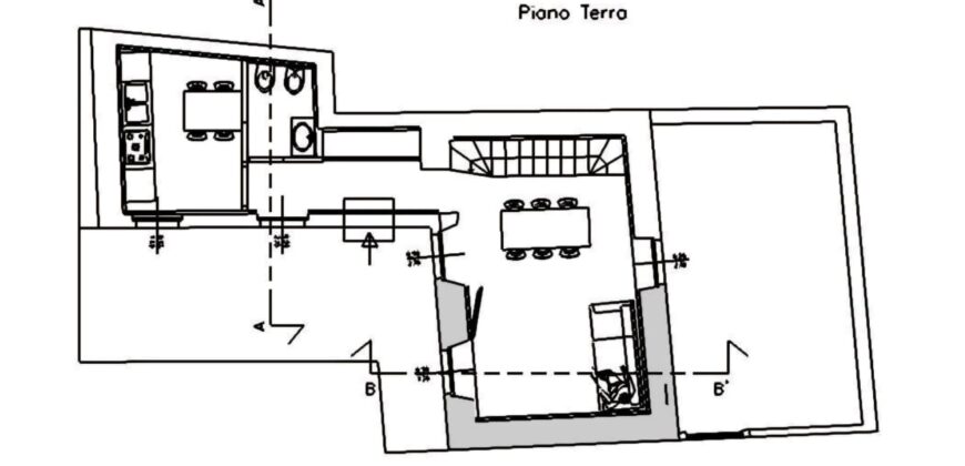 Foto Casa semindipendente da ristrutturare con progetto