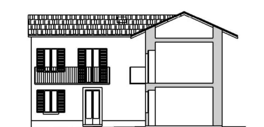 Foto Casa semindipendente da ristrutturare con progetto